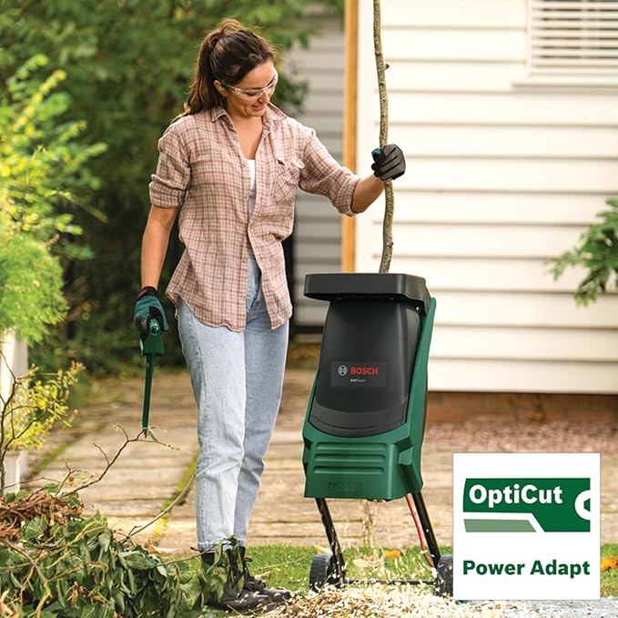 Bosch AXT Rapid 2200 Shredder (for Powerful Shredding of Garden Debris